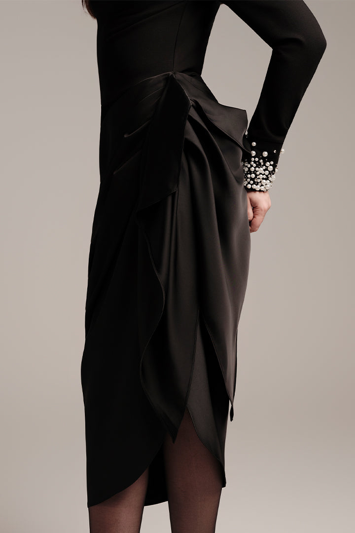 Black Pearl Elegance Dress