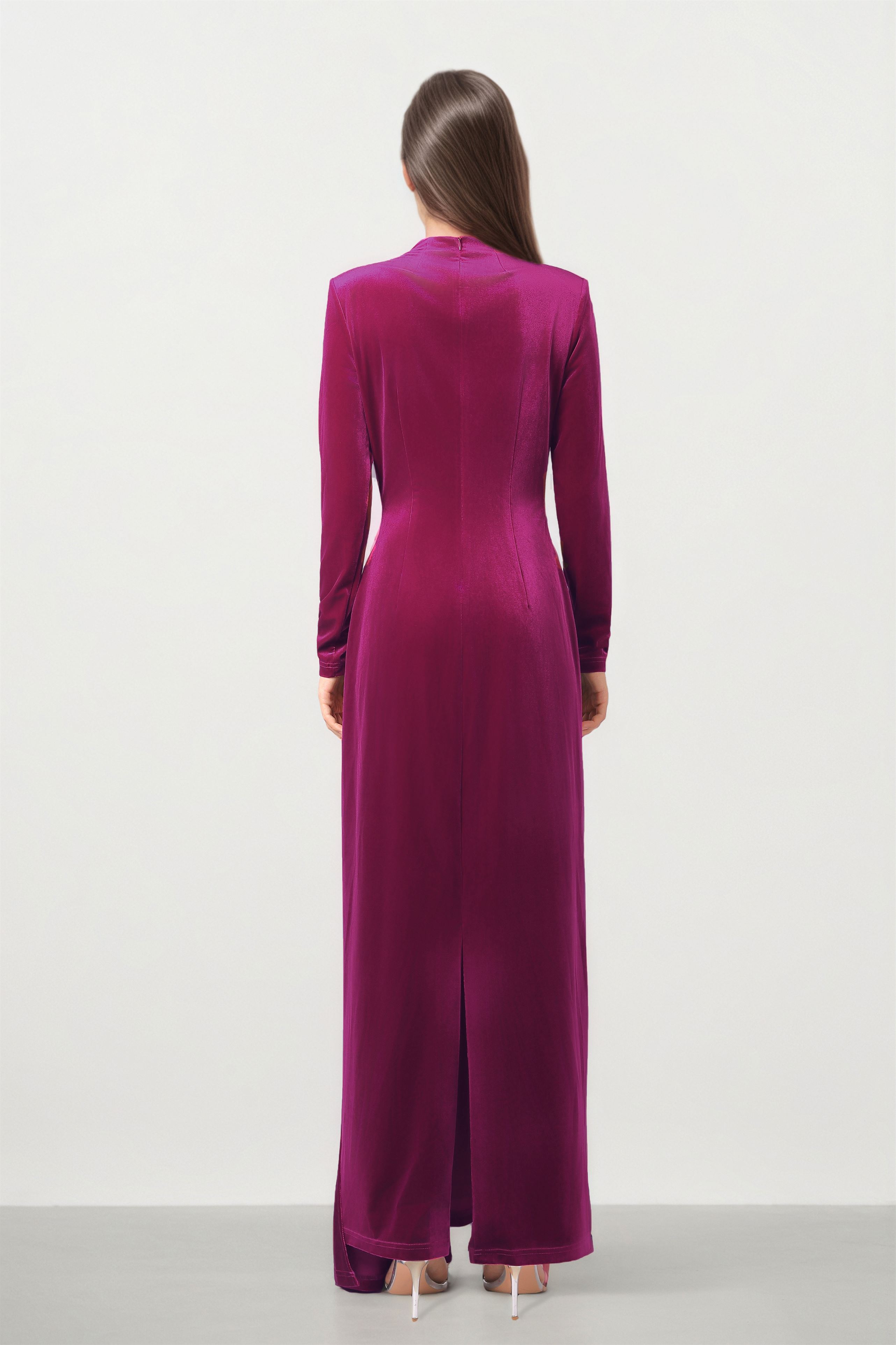Royal Velvet Dress
