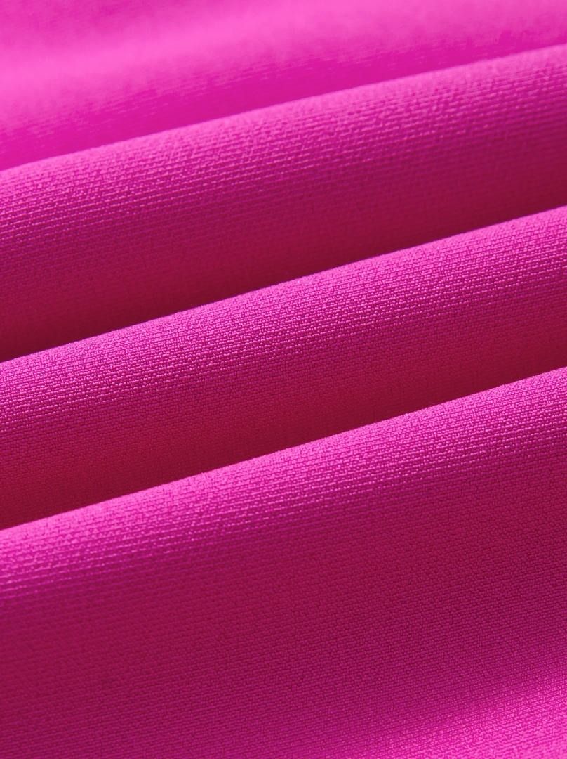 Column Silhouette Fuschia Dress