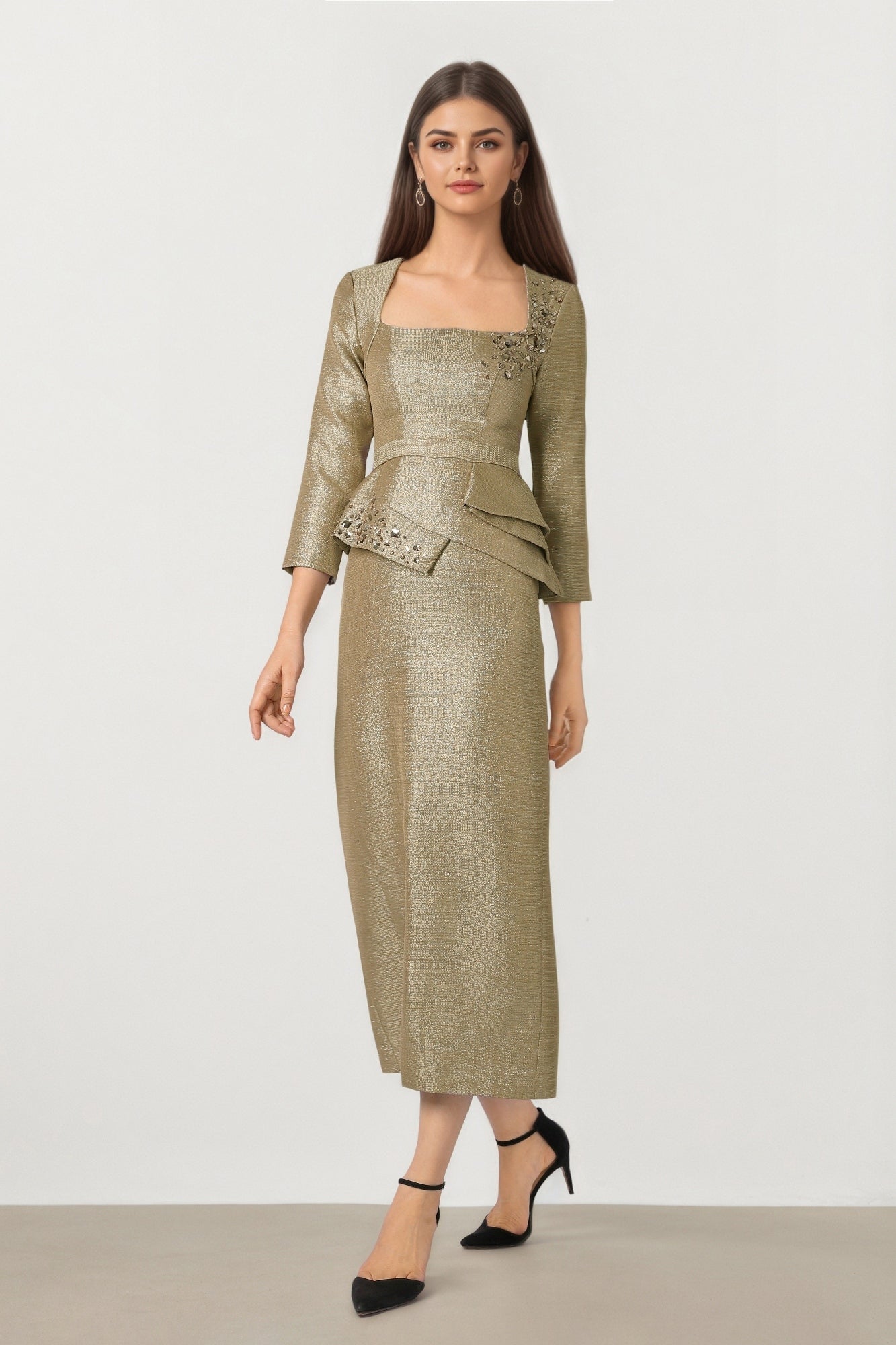 Brocade Structured Top