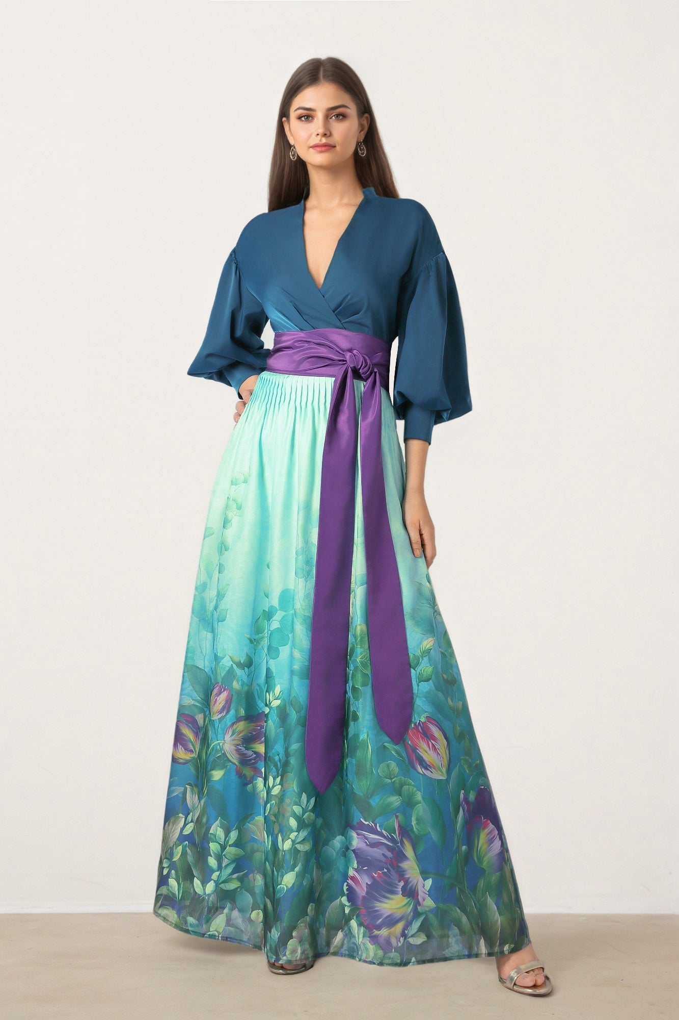 organza maxi dress Organza Maxi Dress
