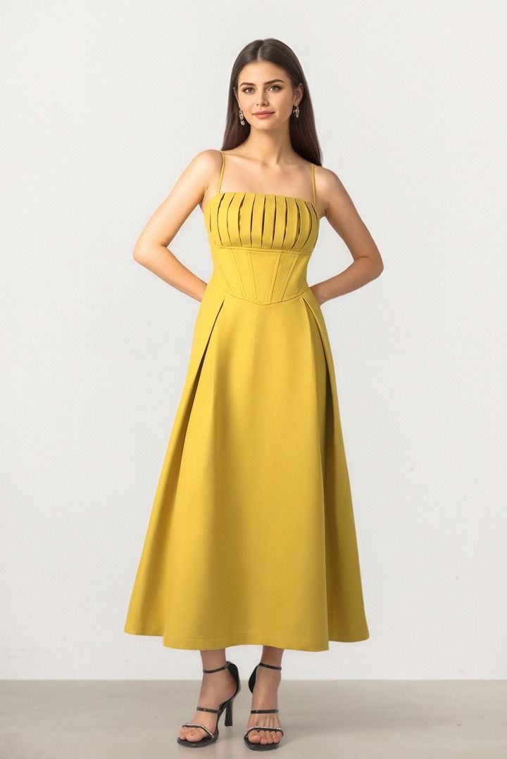 Medi Yellow Dress