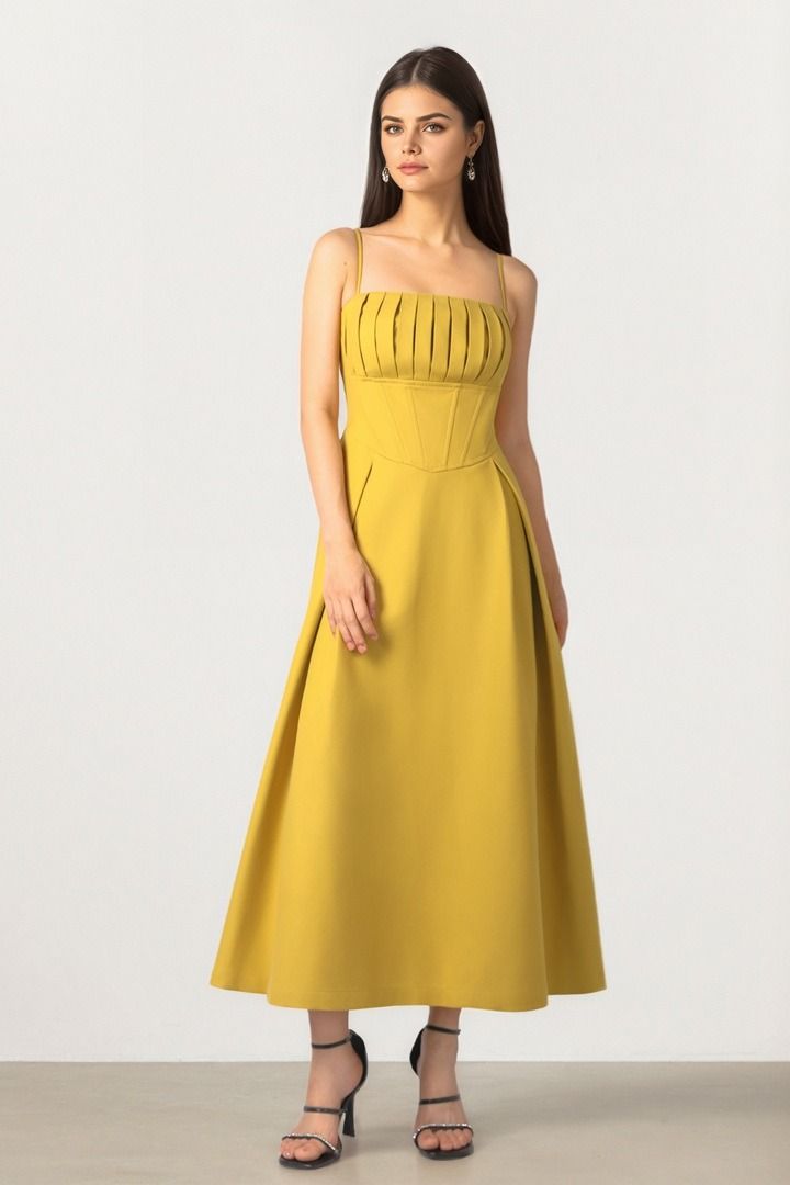 Medi Yellow Dress