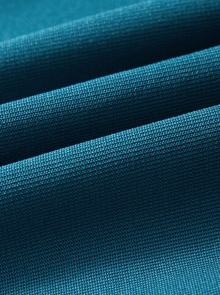 Teal Elegance Knit Dress