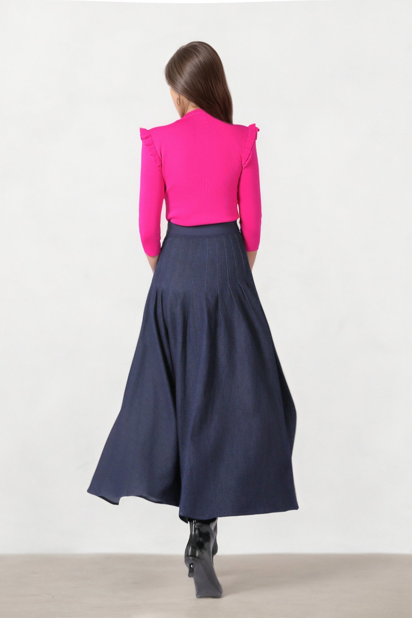 Fuchsia Knit Top