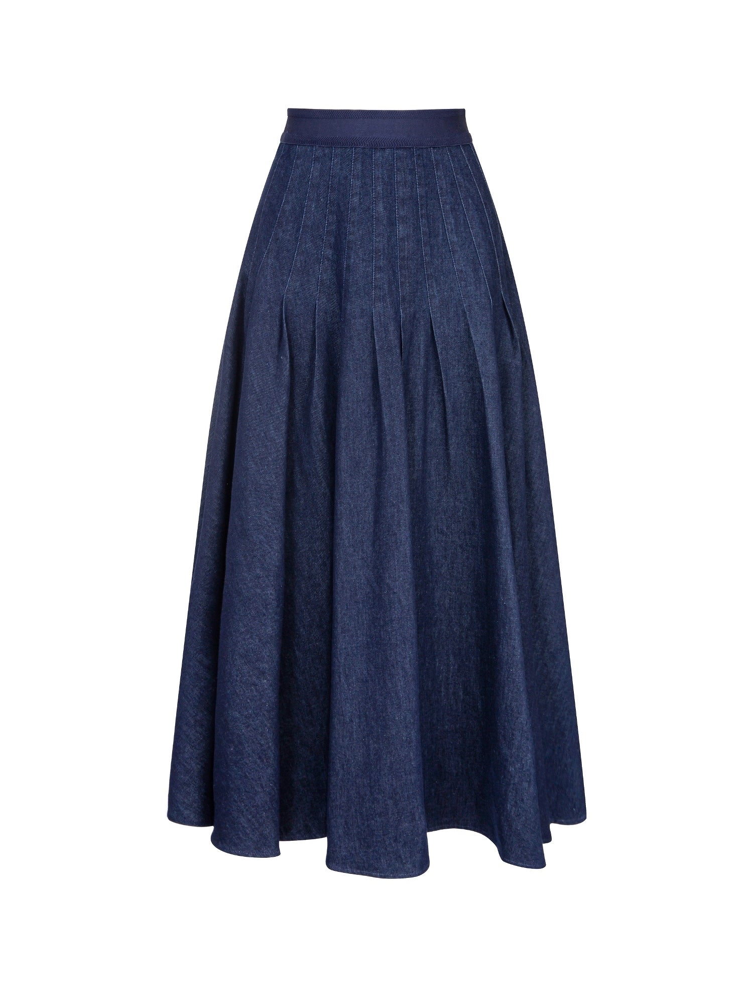 Dark Blue Denim Skirt