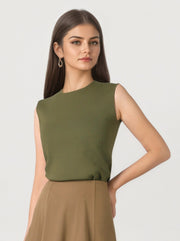 Sleeveless Knit Top