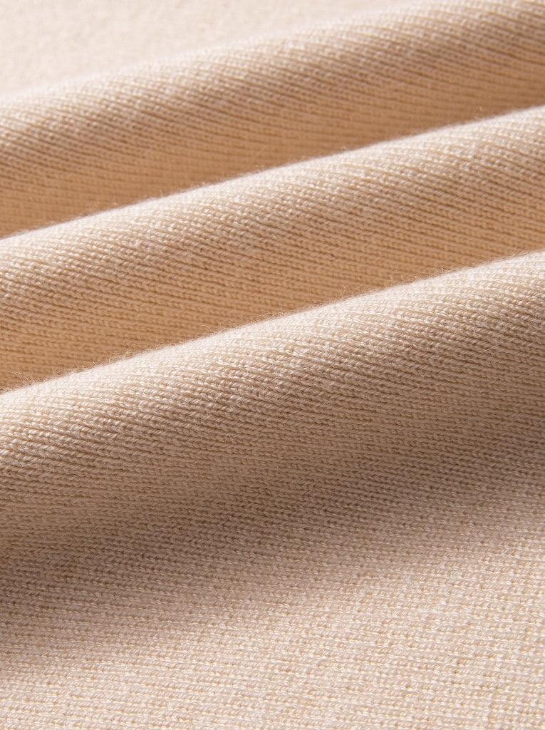 Two-Tone Knit Pullover