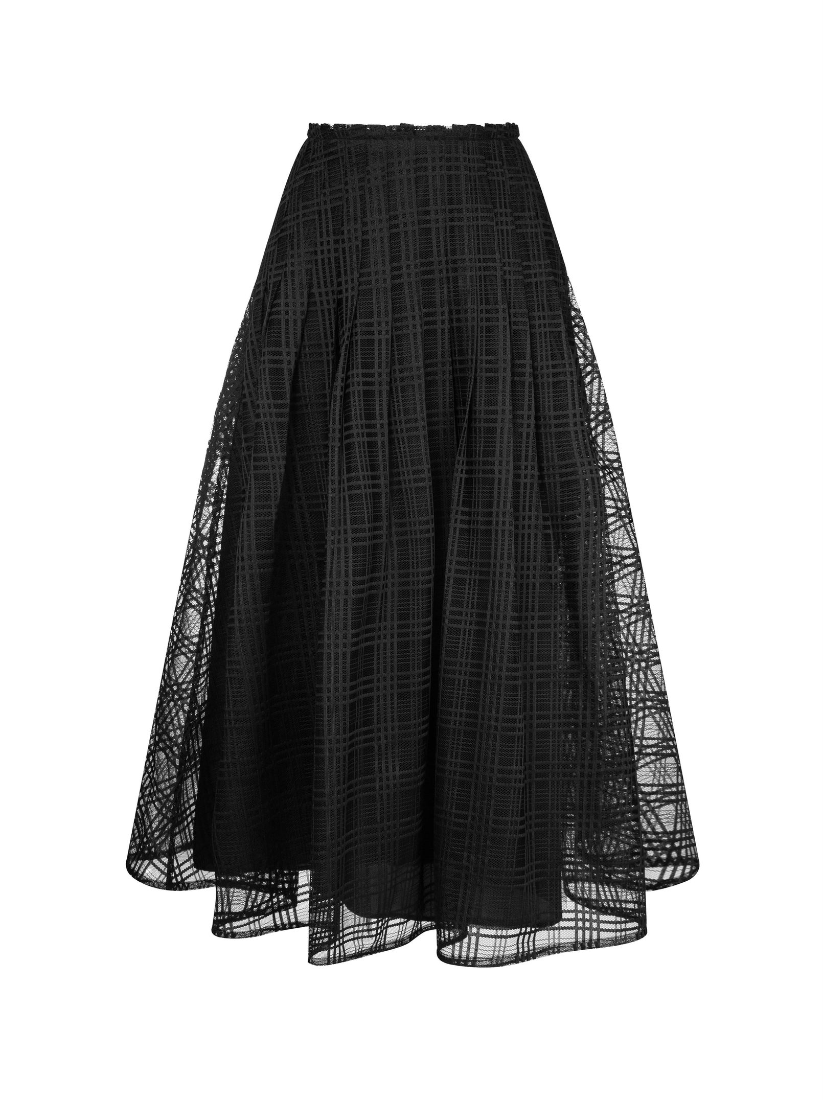 Mesh Black Skirt