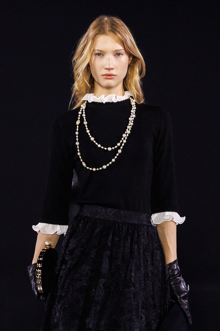 Fitted Knit Pullover