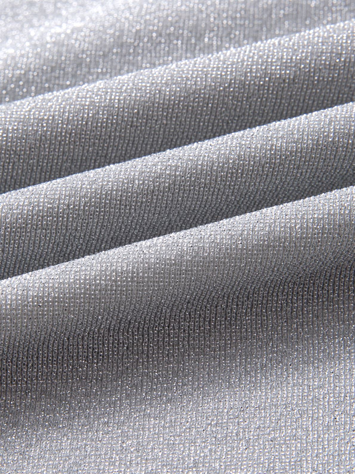 Grey Silver Jersey Dress