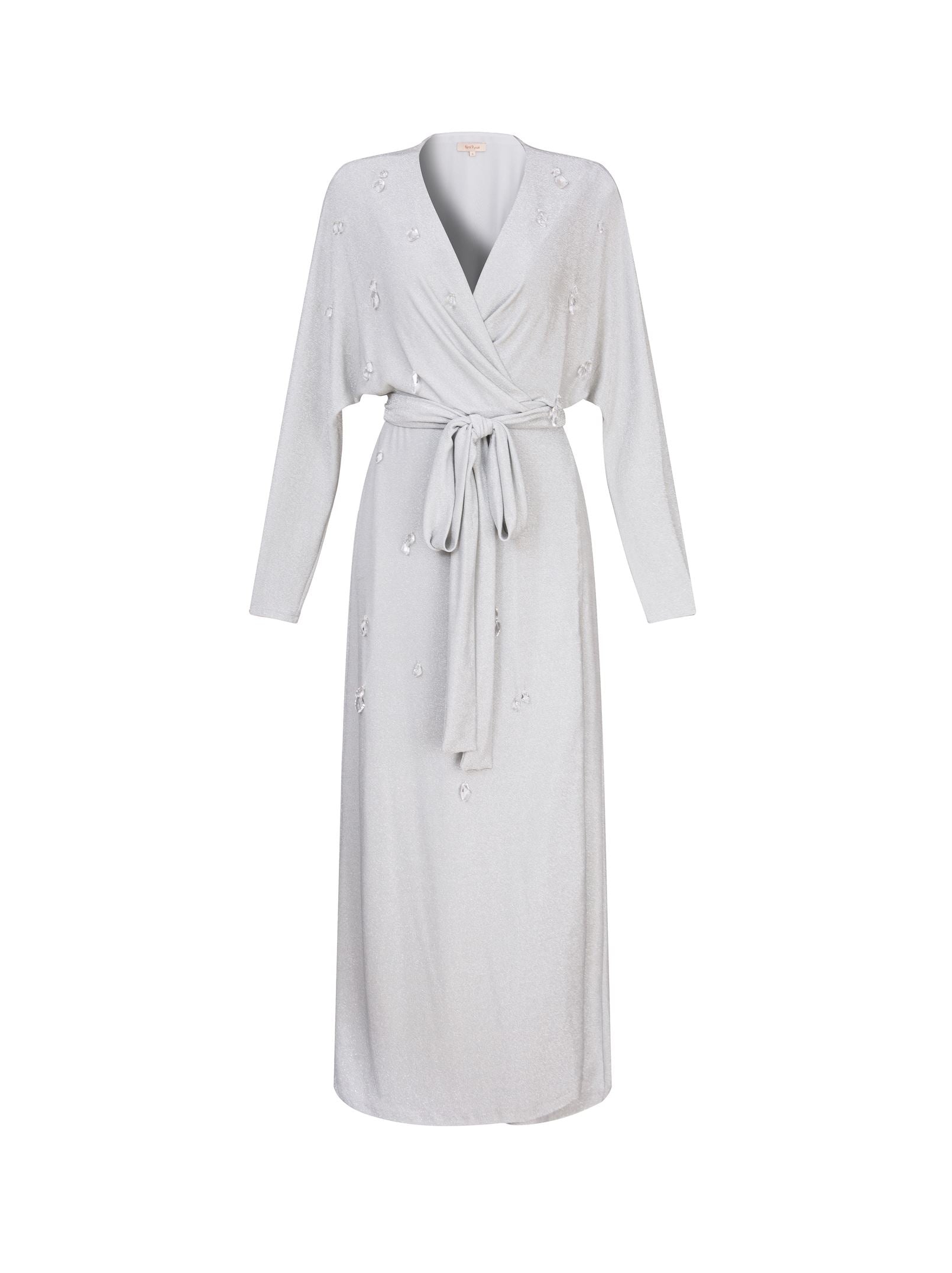 Grey Silver Jersey Dress - Femi9 EG Grey Silver Jersey Dress - Femi9 EG