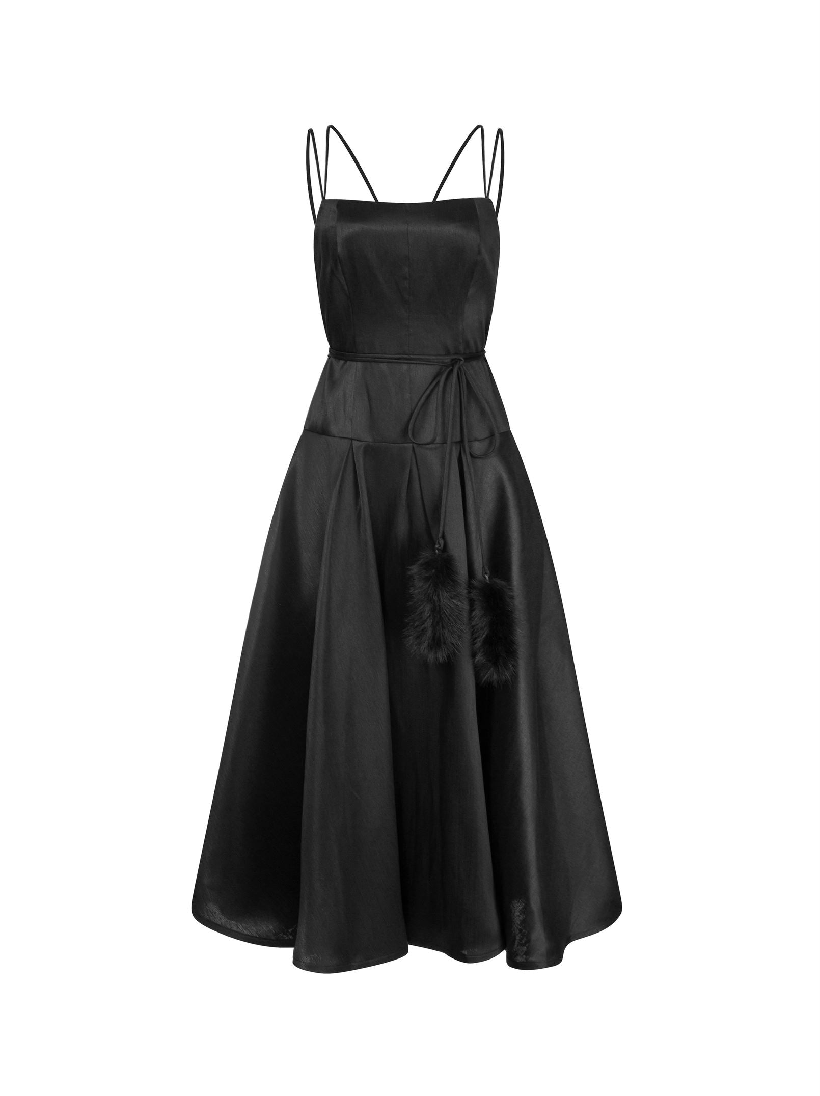 Black Taffeta Dress
