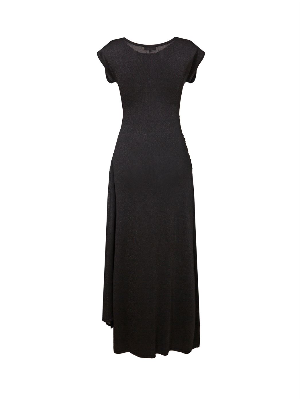 DRAPPING KNITTED DRESS