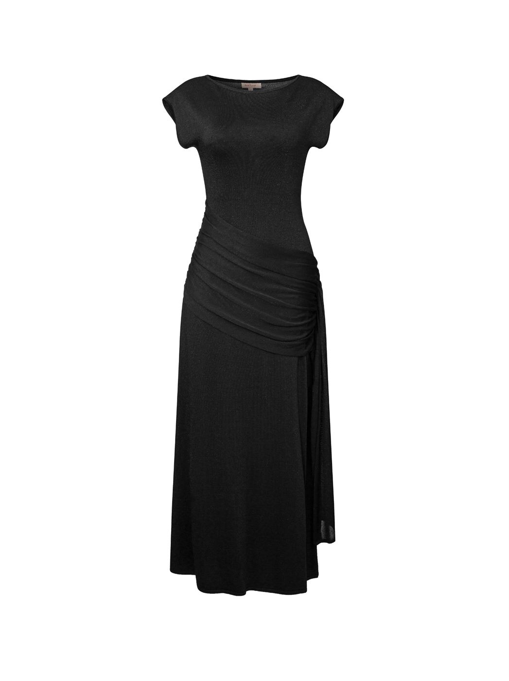 DRAPPING KNITTED DRESS