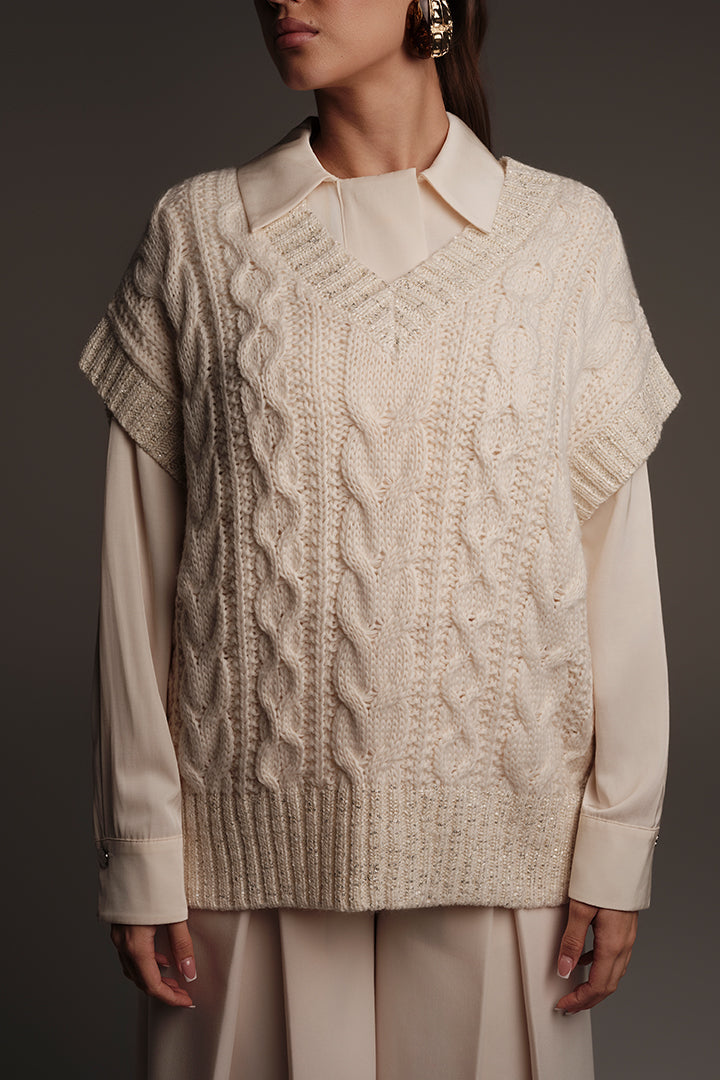 Cable Knit Pullover