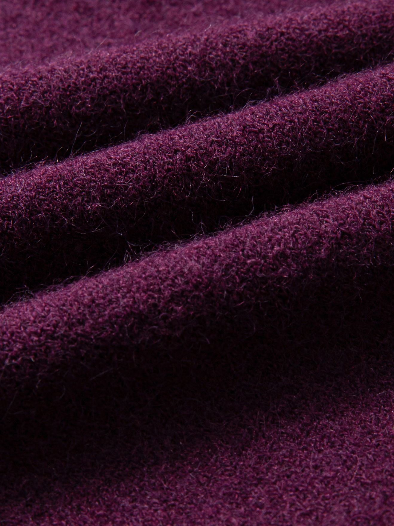 Dark Purple Button Knit