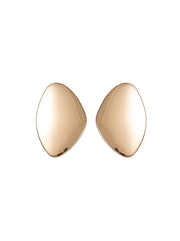Sculpted Oval Studs