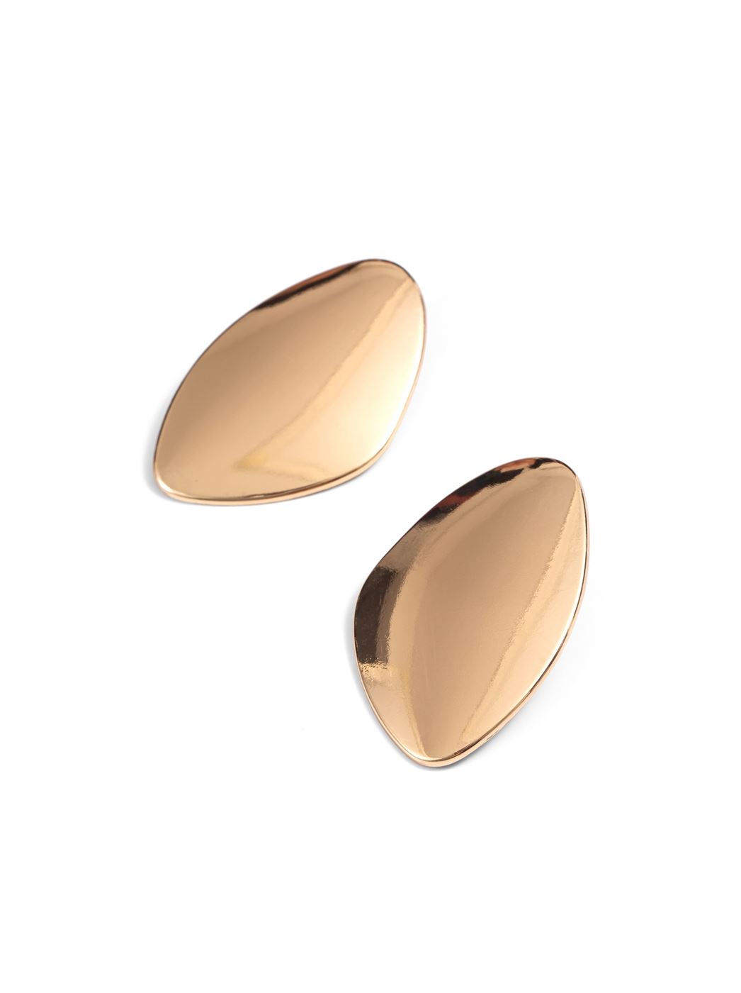Sculpted Oval Studs