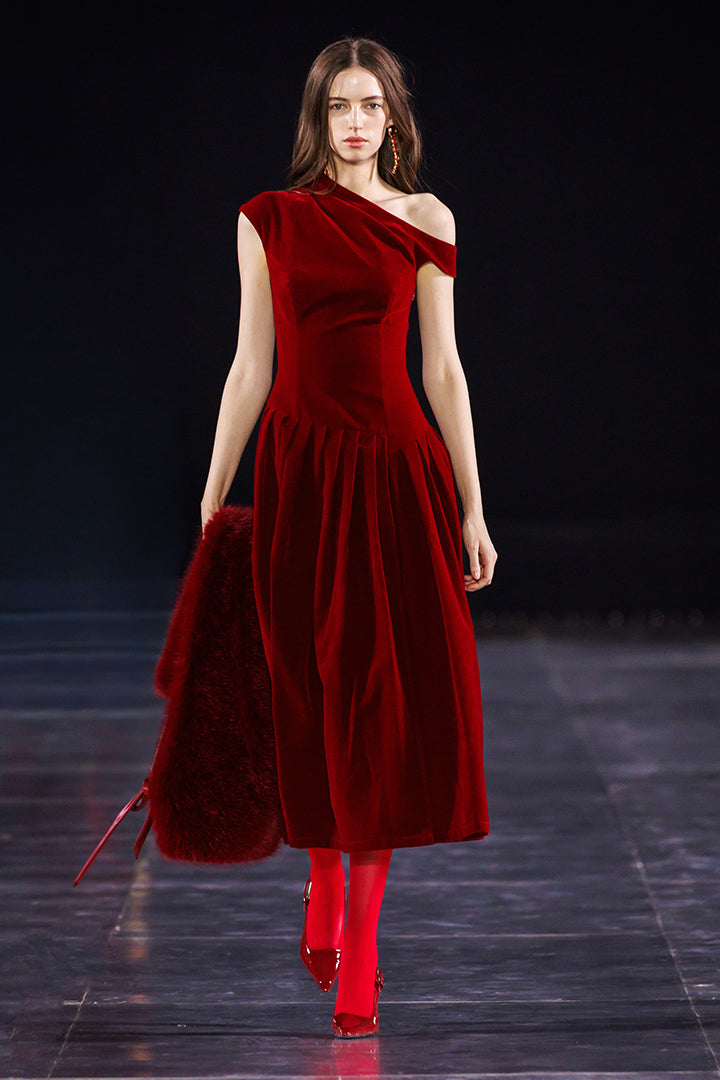 Velvet Sleeveless Dress