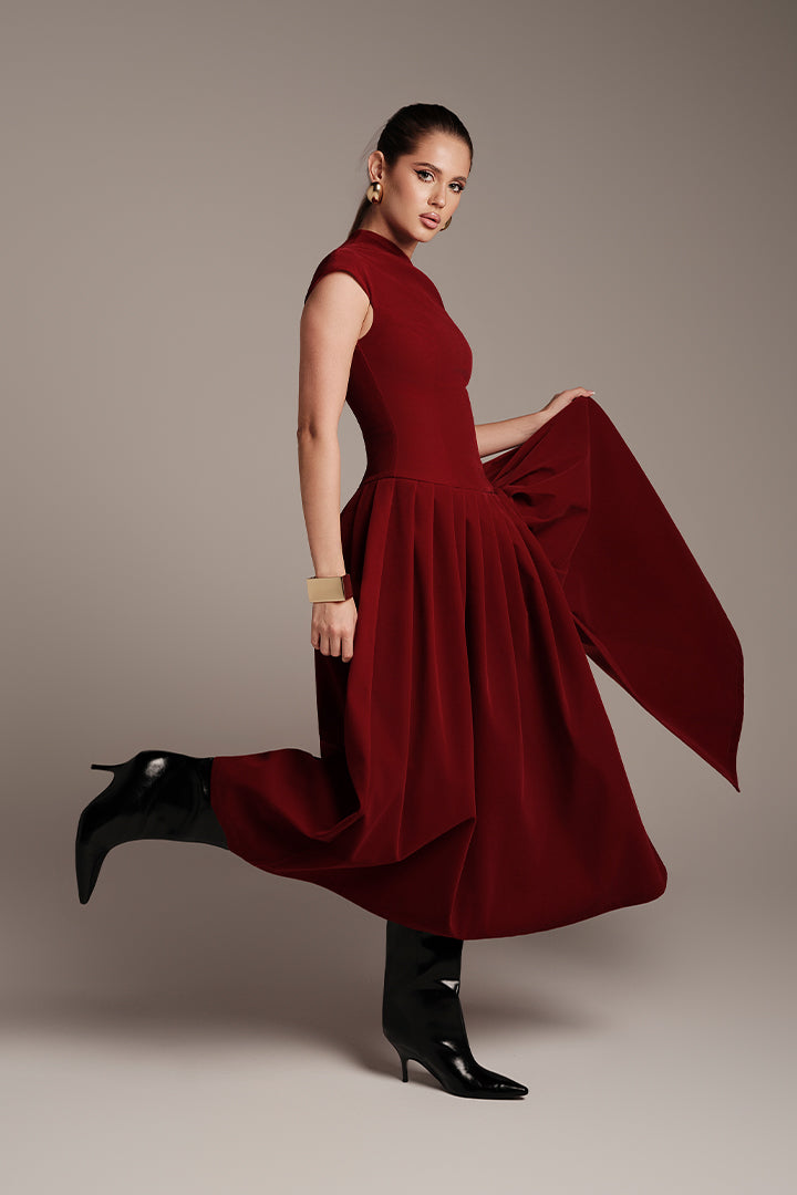 Velvet Sleeveless Dress