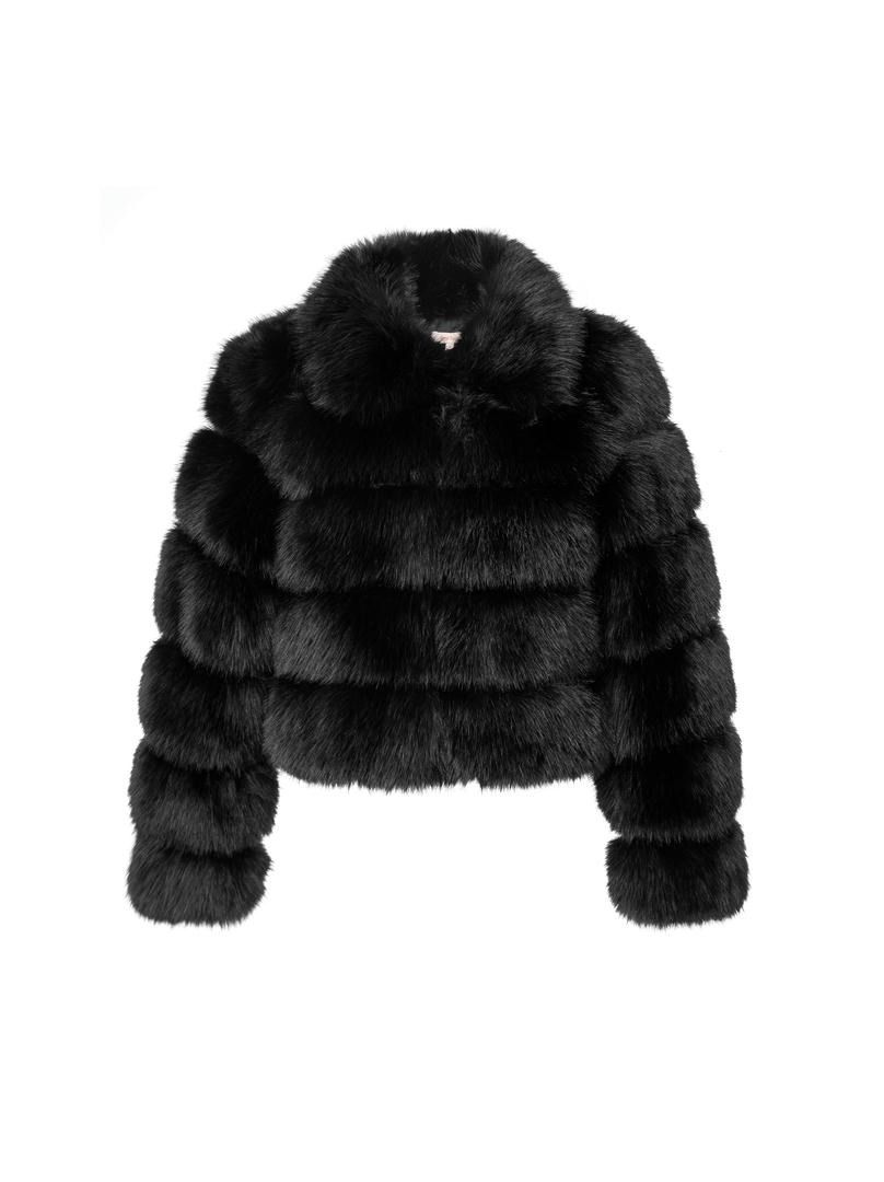 Cropped Fur Coat