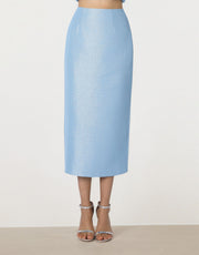Brocade Pencil Skirt