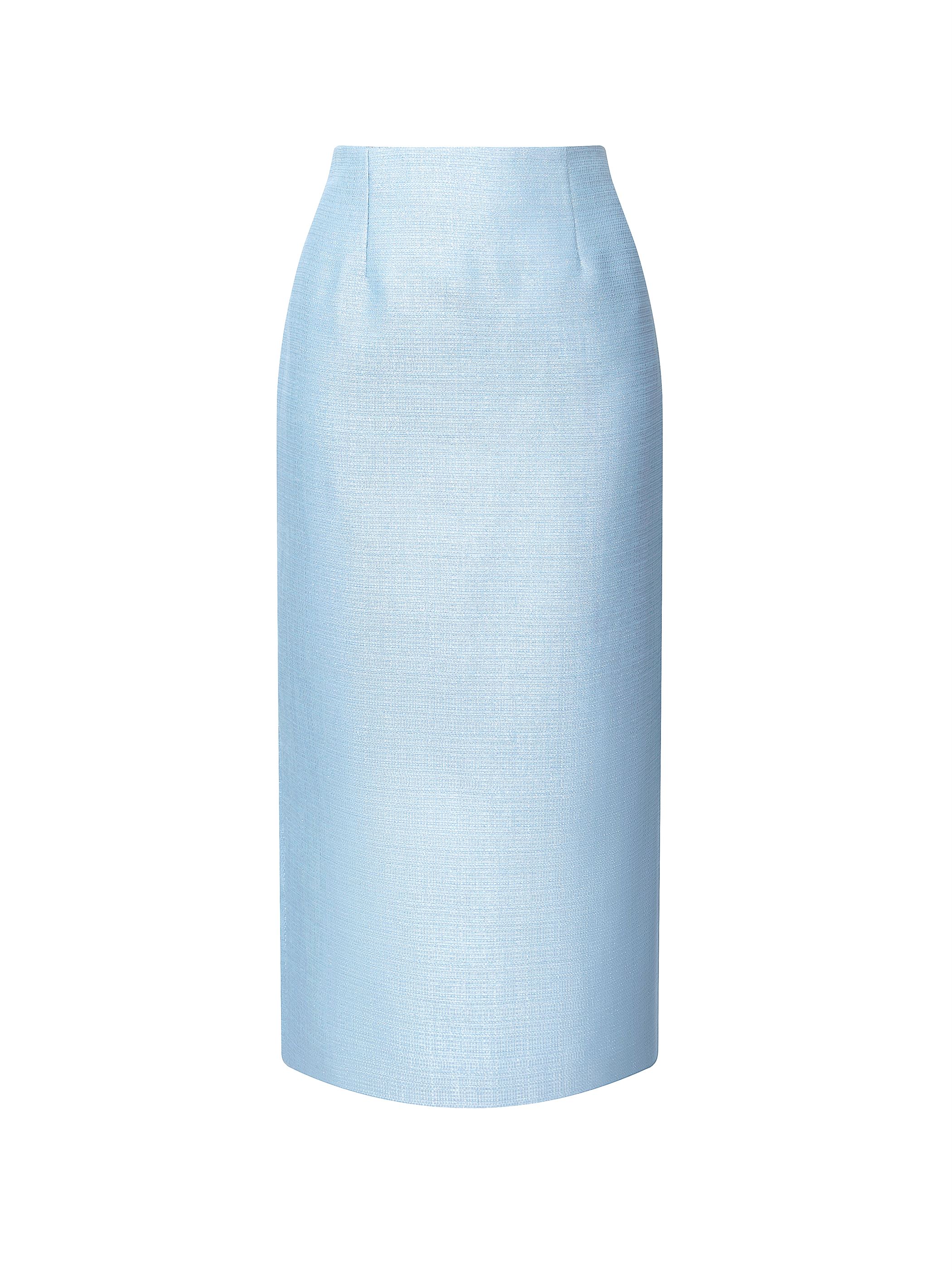 Brocade Pencil Skirt