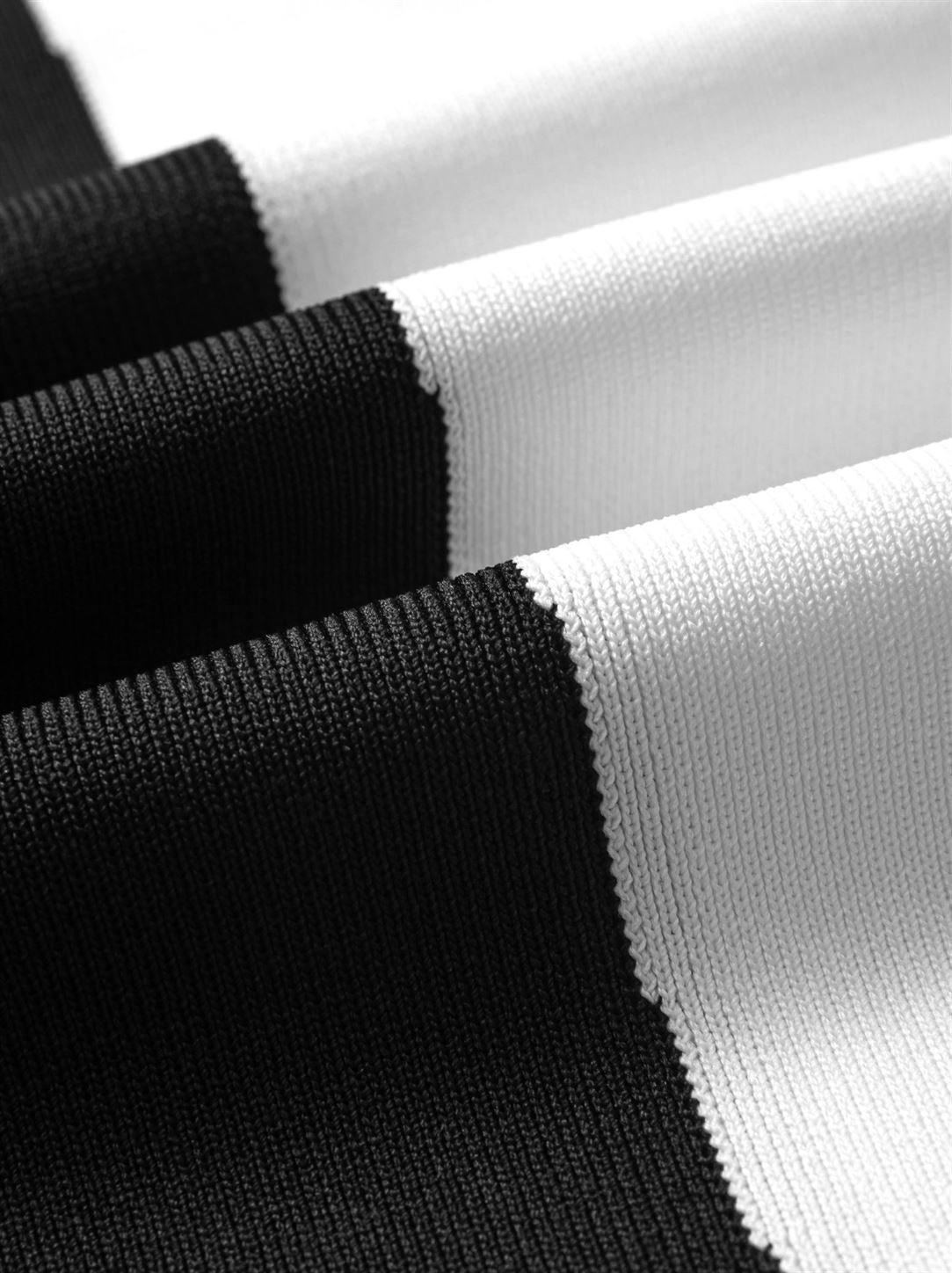 Black & White Knit Dress