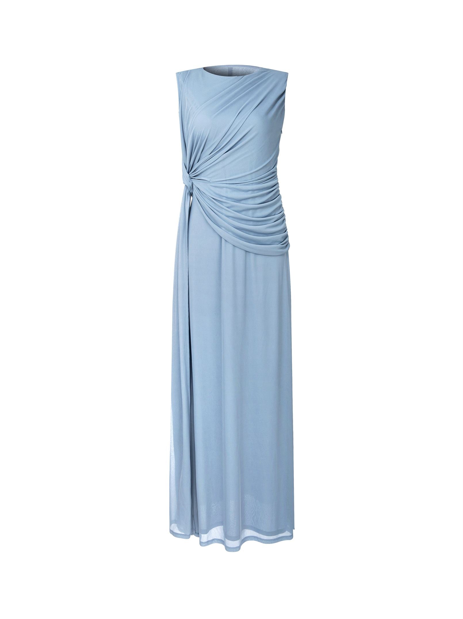 Blue Mesh Dress