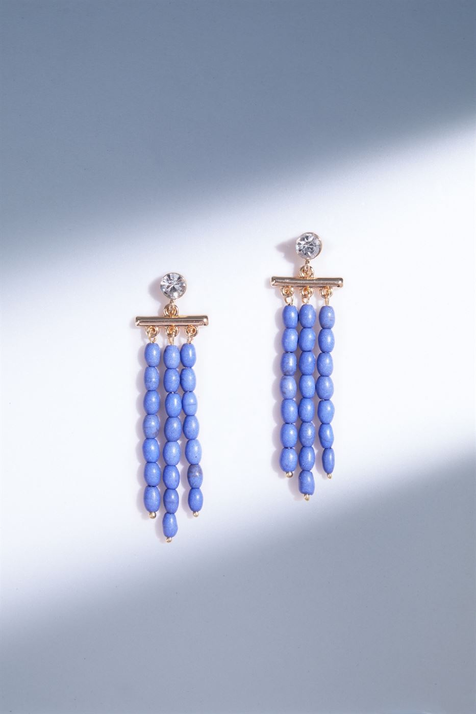 Multi Layers Long Drop Earrings - Femi9 EG