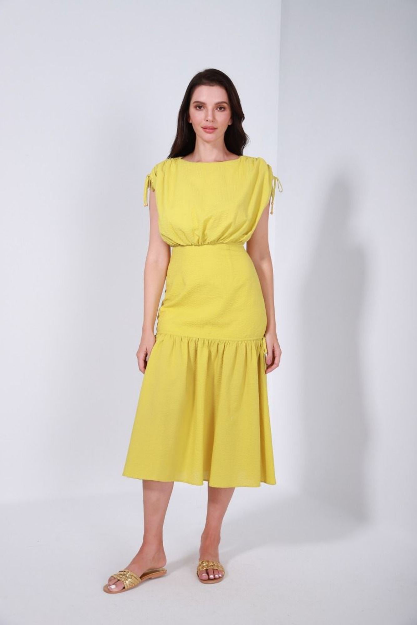 Gathered Shoulder Top - Femi9 EG