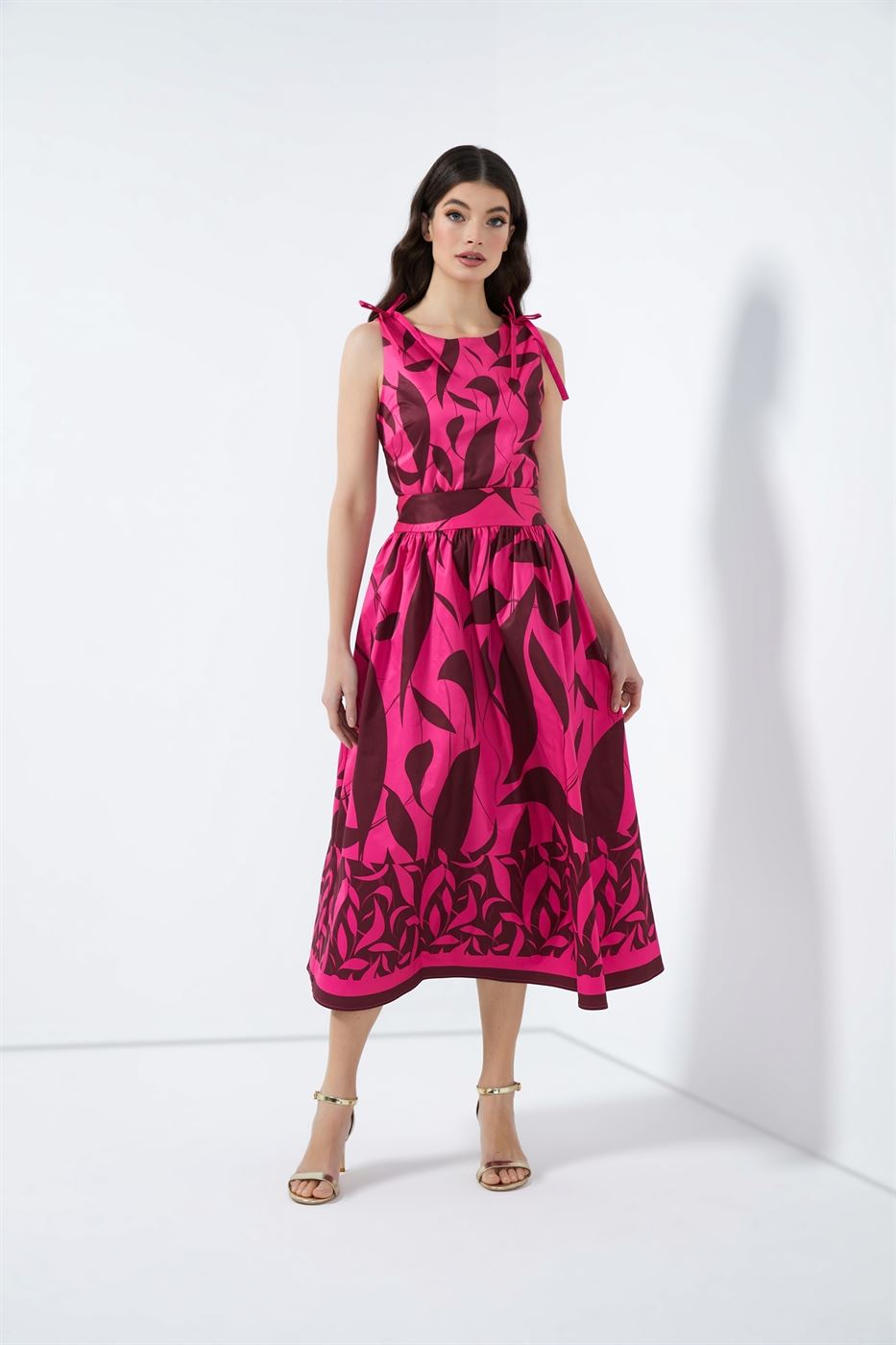 Printed A Shape Skirt - Femi9 EG