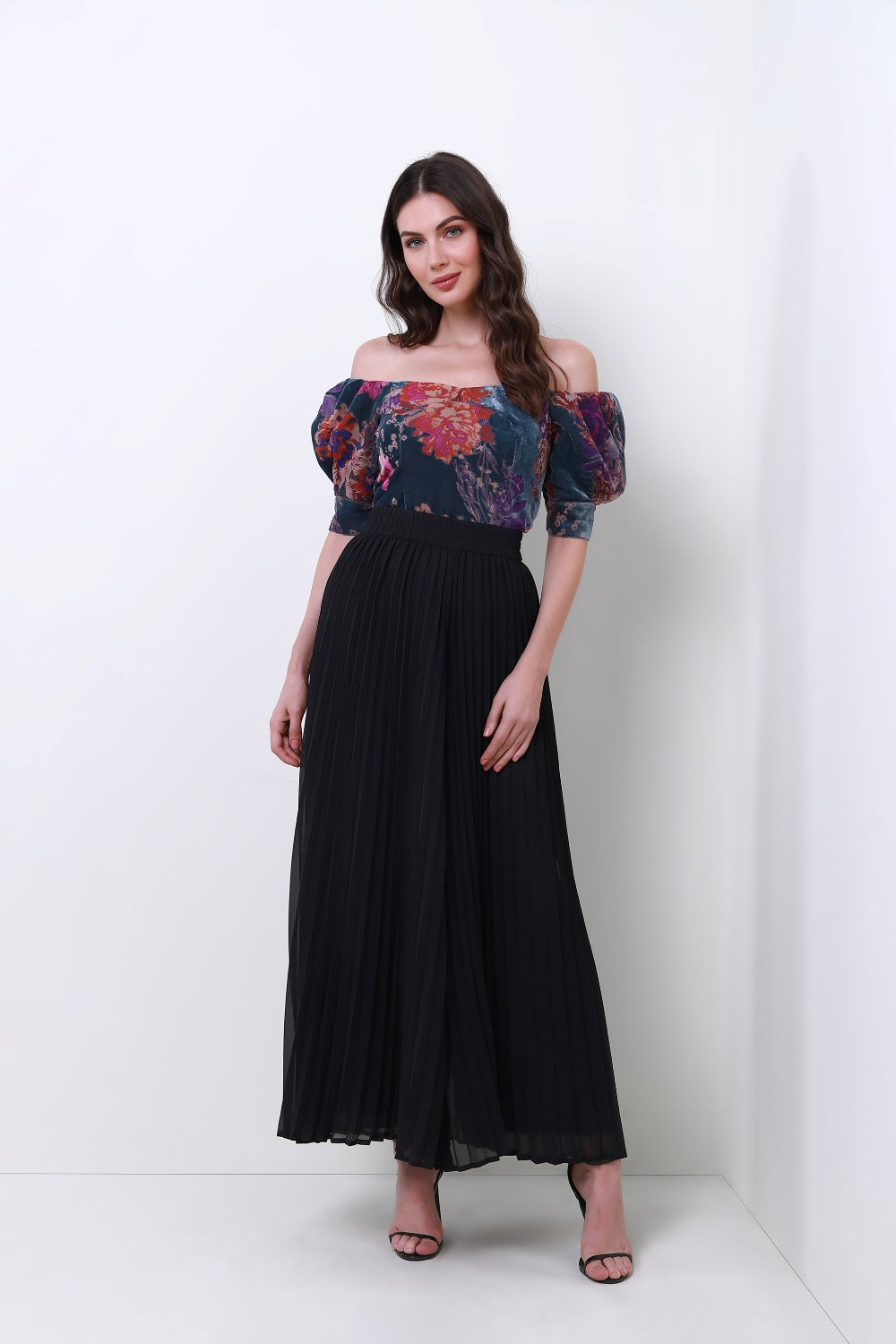 Off Shoulder Floral Top - Femi9 EG