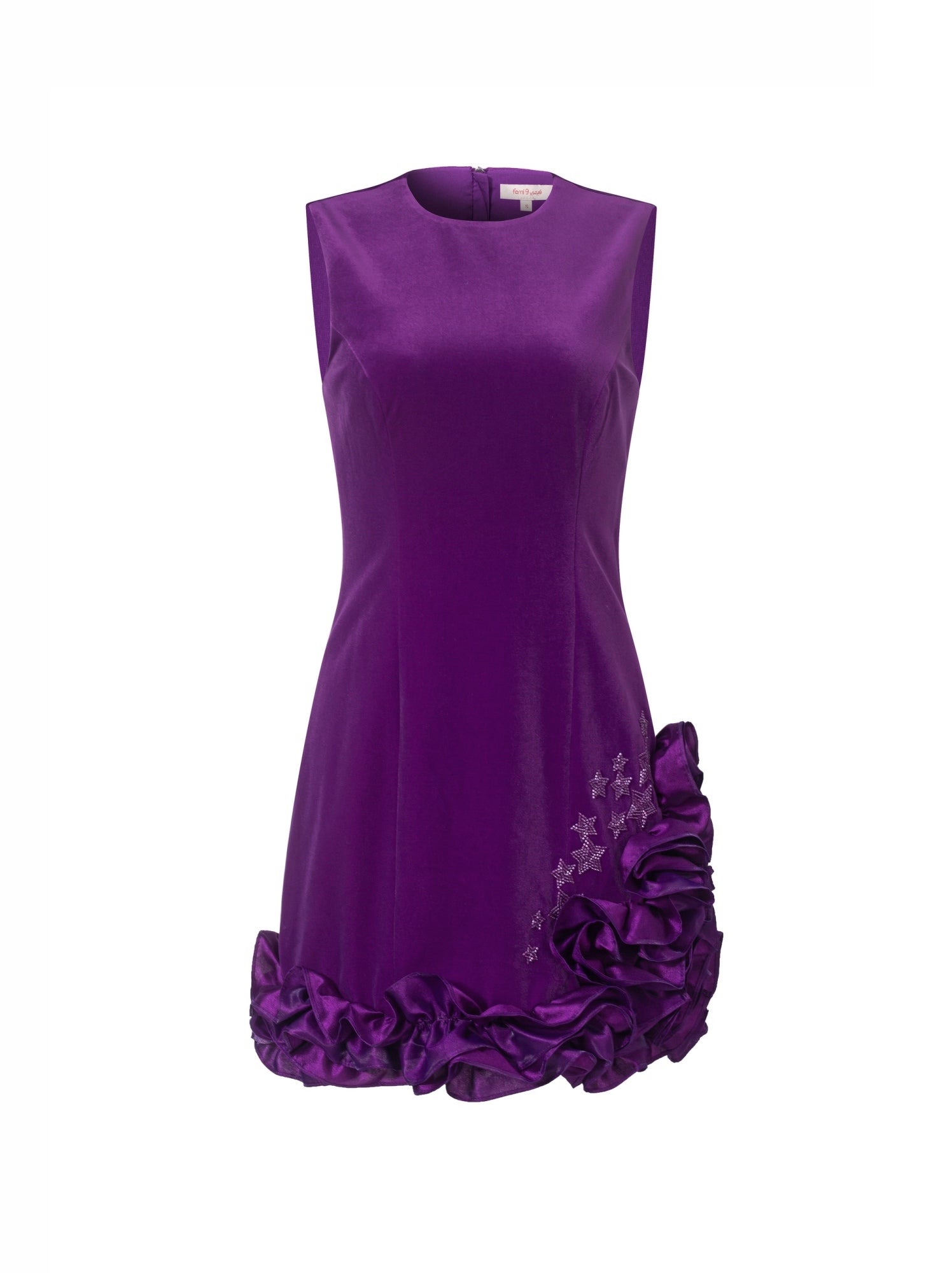 Ruffled Hem Dress - Femi9 EG