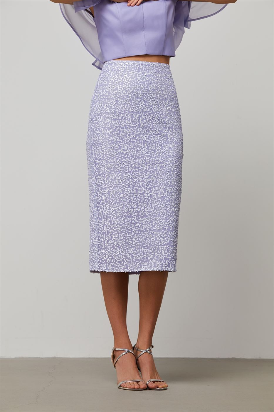 Sequins Midi Skirt - Femi9 EG