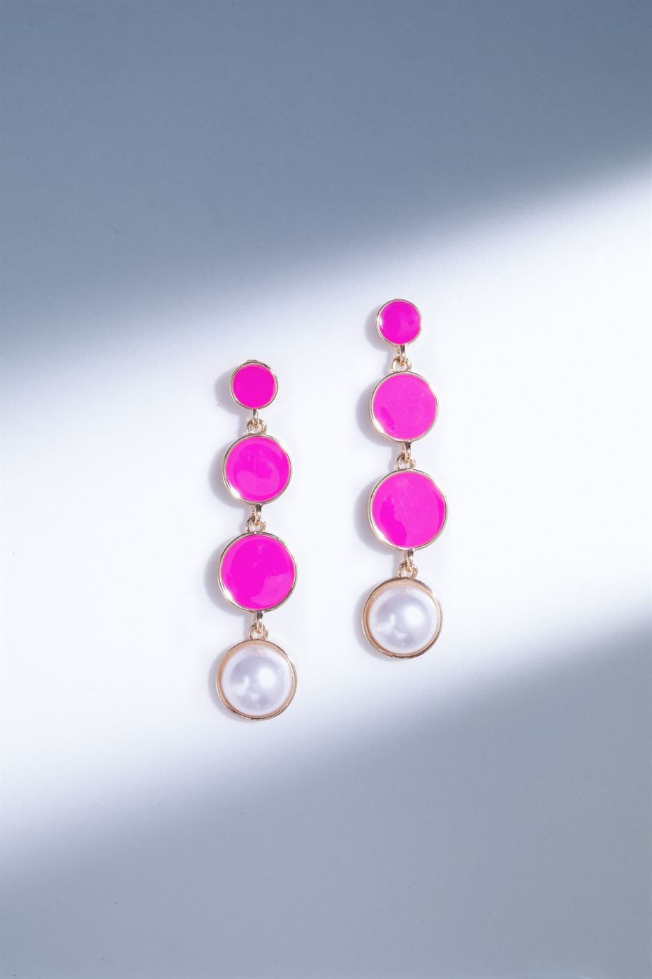 Faux Crystals Strand Drop Earrings - Femi9 EG