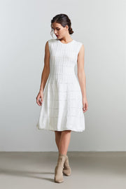 Pointelle Knit Dress - Femi9 EG