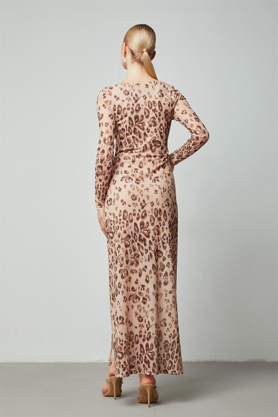 Printed Mesh Dress - Femi9 EG