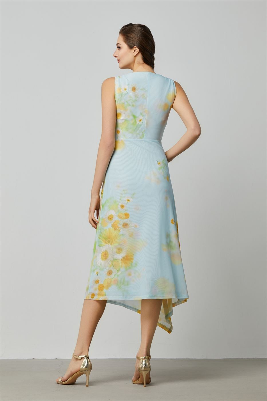 Printed Mesh Dress - Femi9 EG
