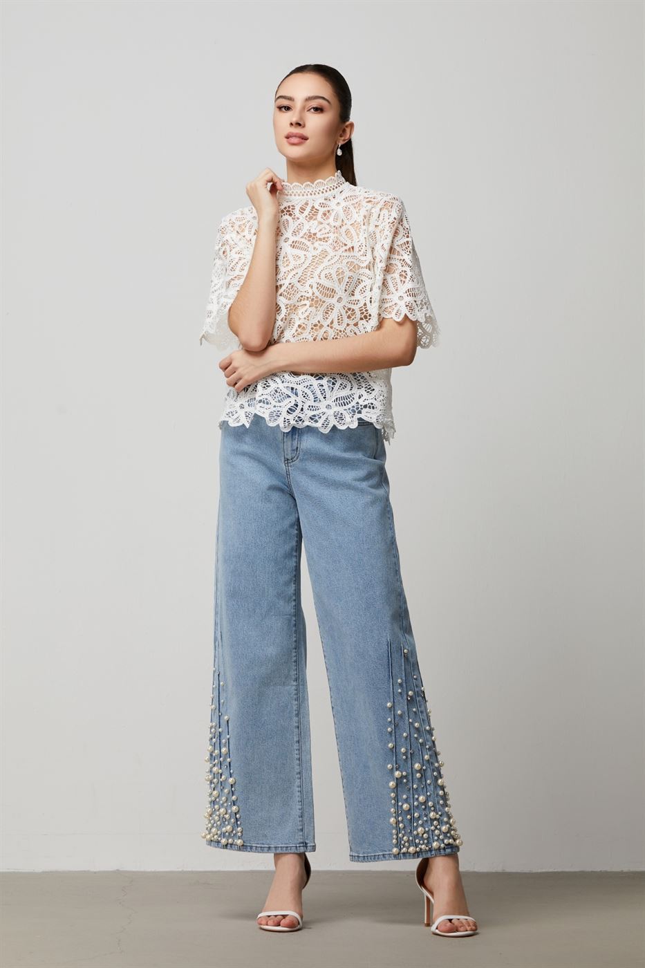 Special Lace Pattern Top - Femi9 EG