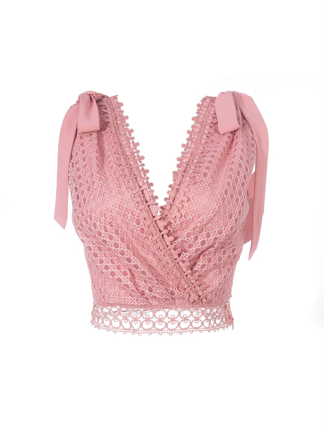Crop Lace Top - Femi9 EG