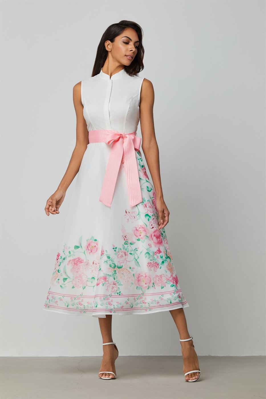 Placment Print Dress - Femi9 EG