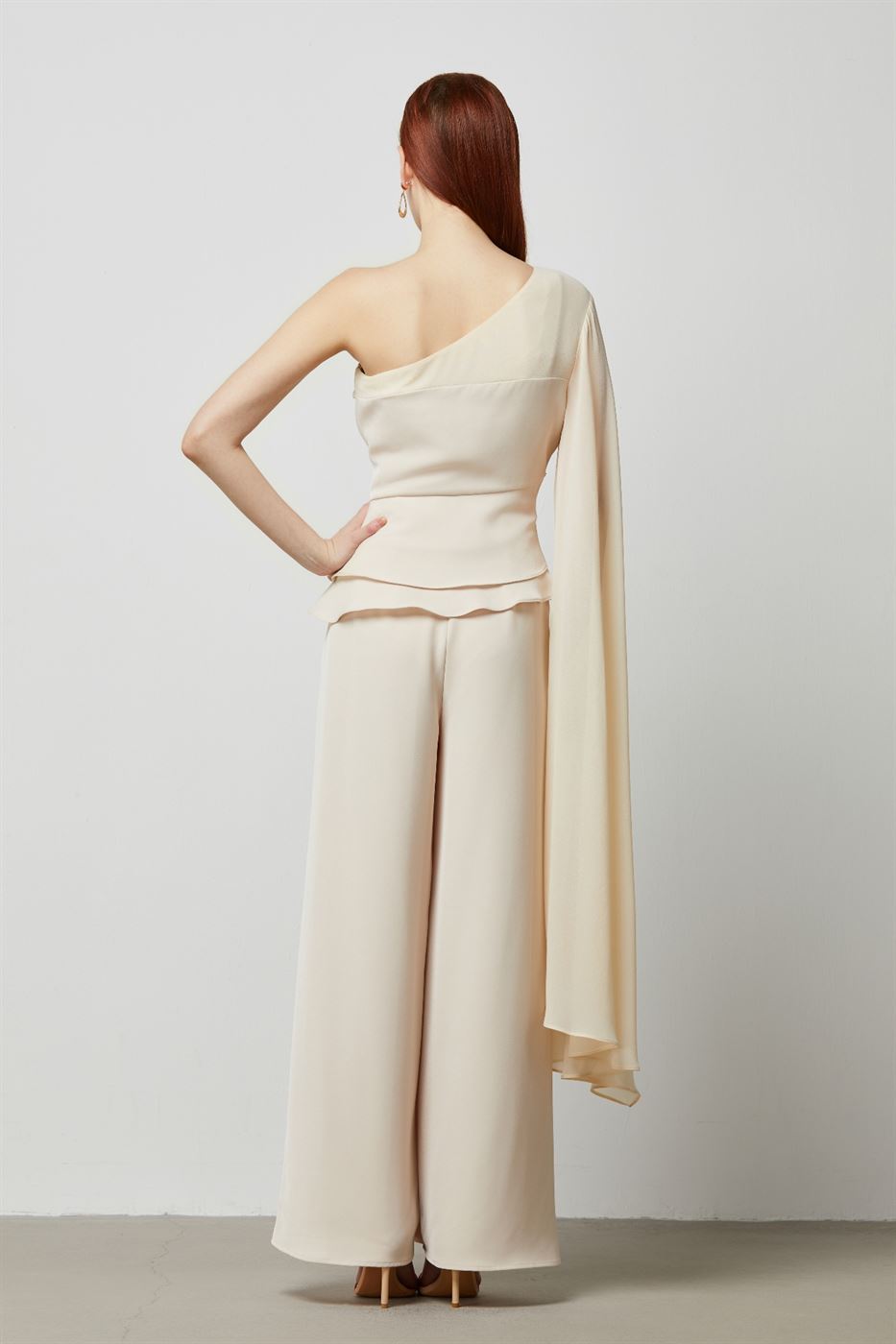 Extra Long One Sleeve Top - Femi9 EG