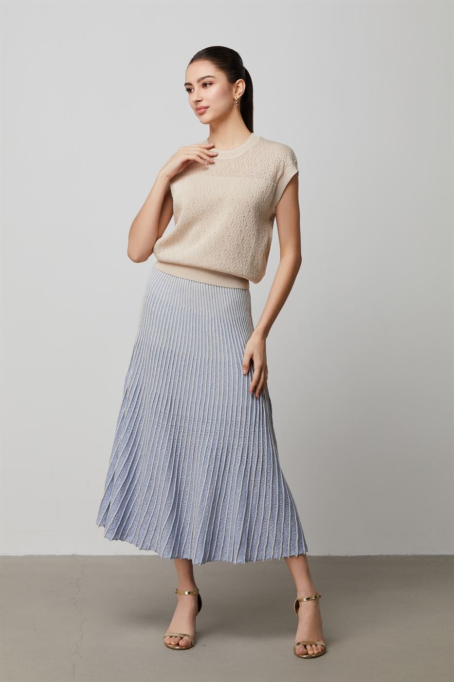 Cutout Knit Top - Femi9 EG