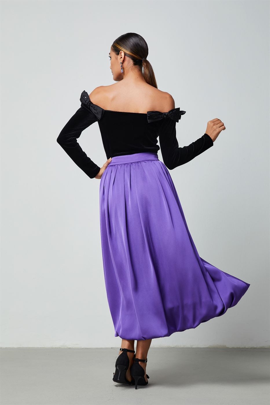 Soft Pleats Skirt - Femi9 EG