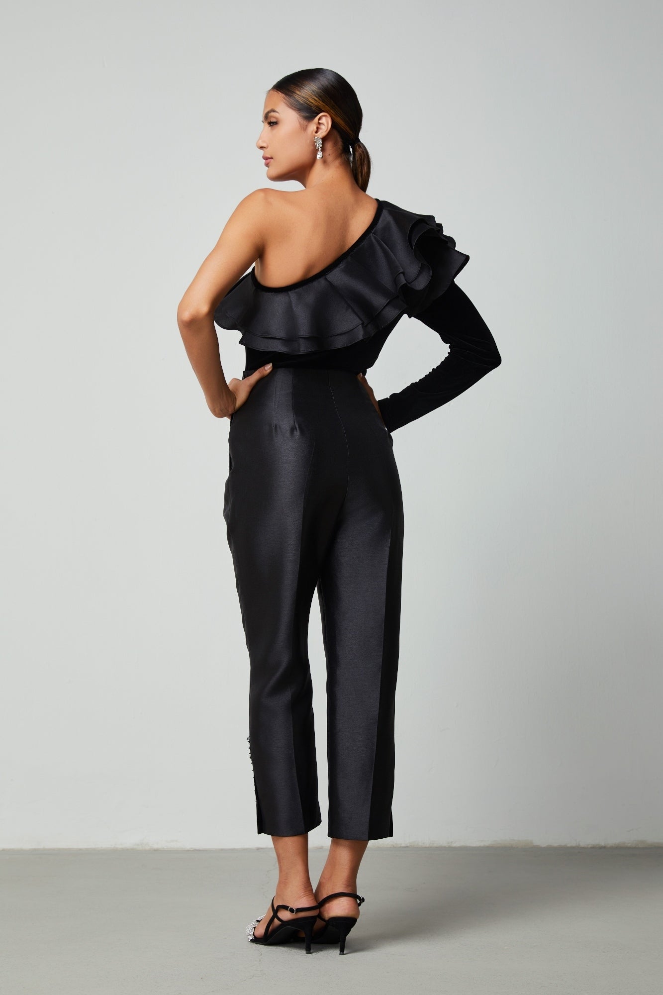 Ruffled Cape Top - Femi9 EG
