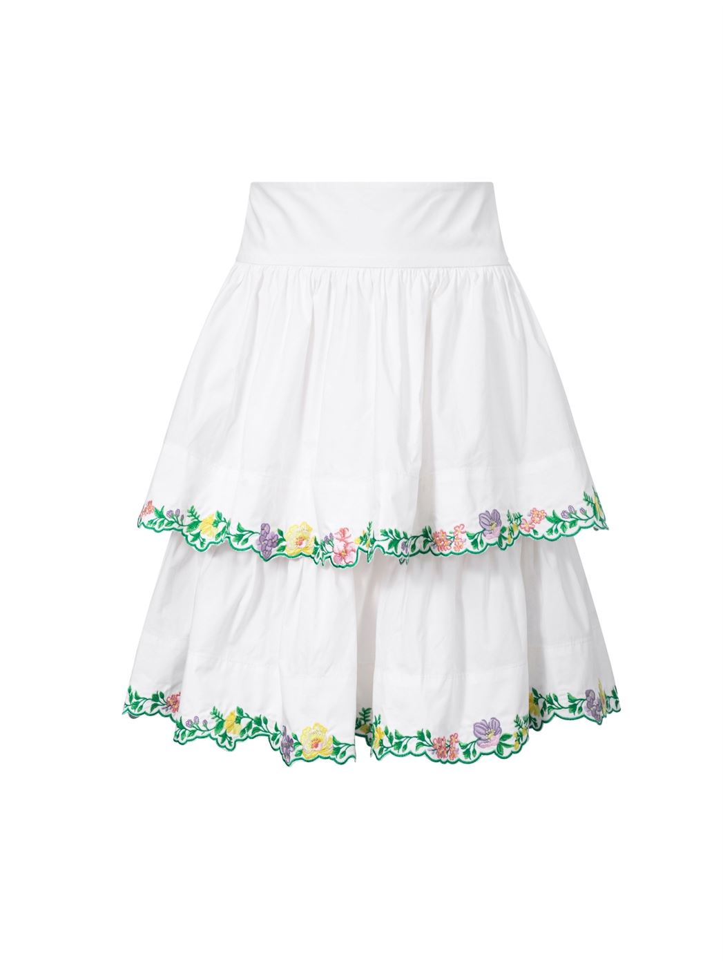 A Shape Midi Skirt