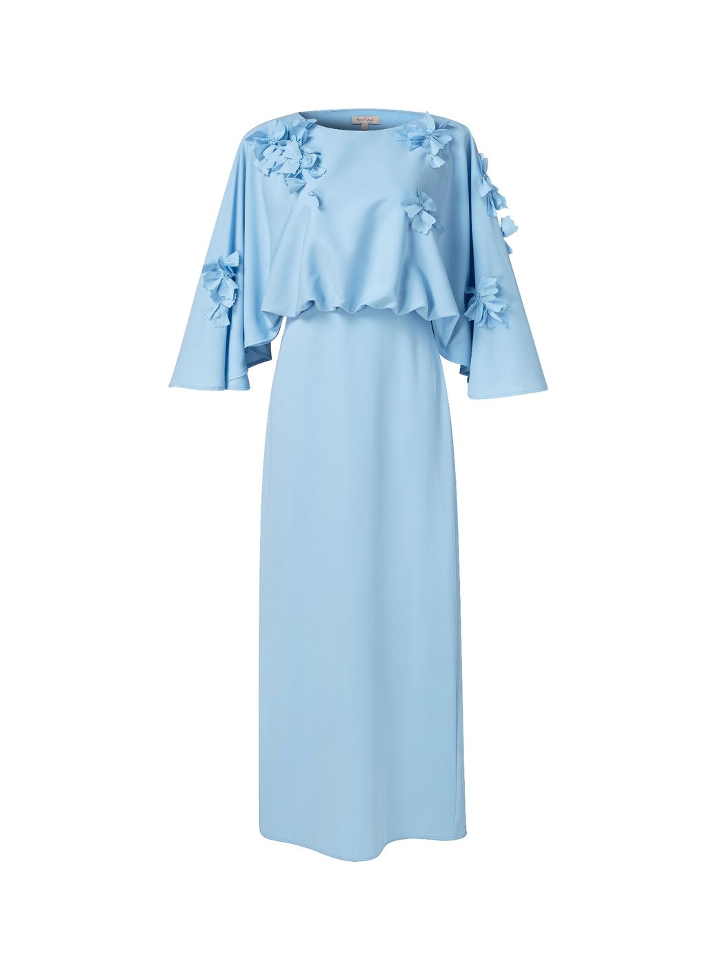 Embellished Cape Dress - Femi9 EG