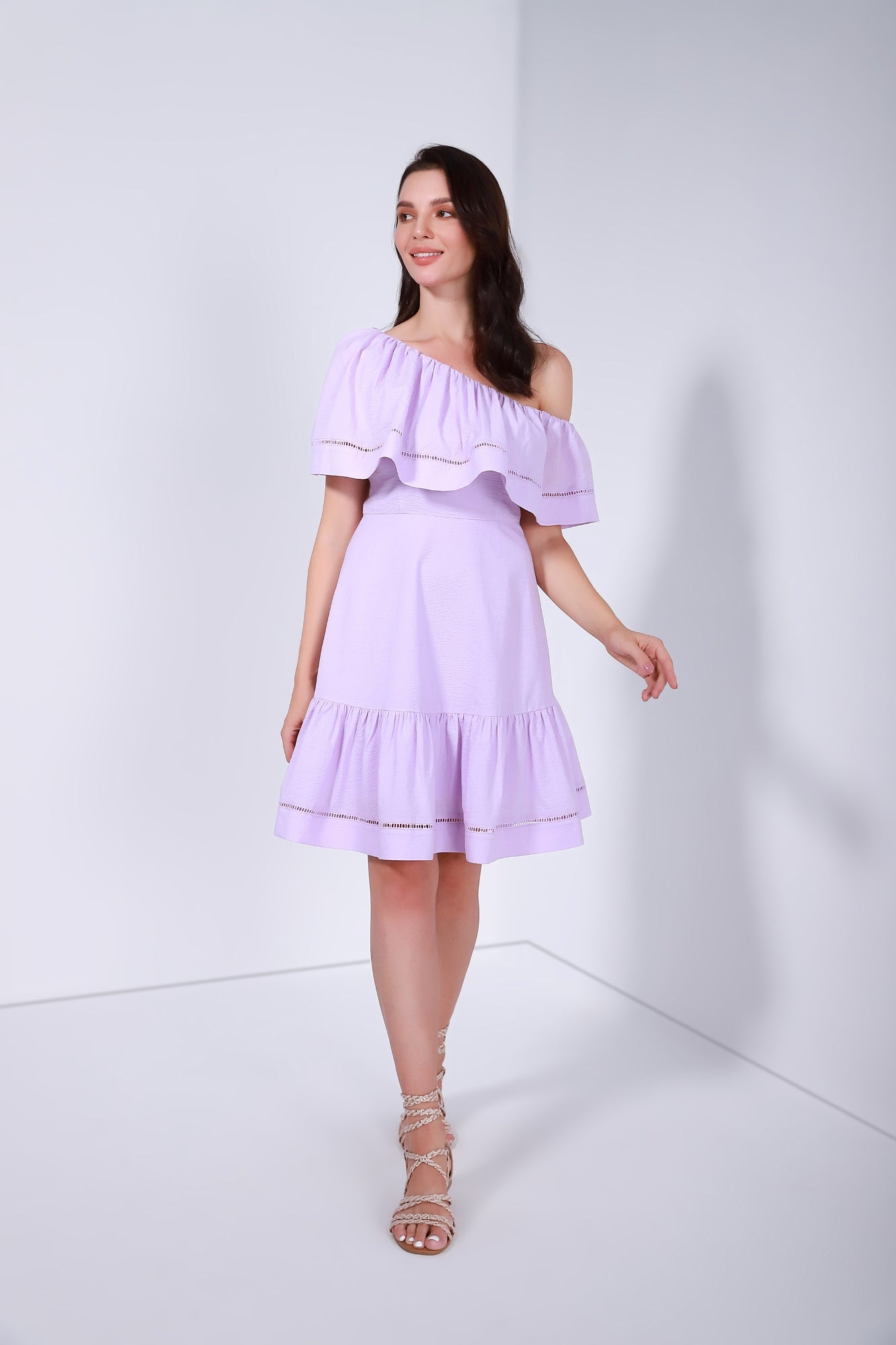 One Shoulder Dress - Femi9 EG